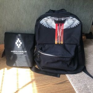 Marcelo Burlon County of Milan Barcode Backpack